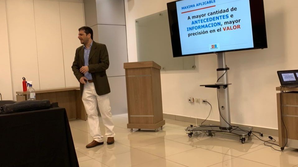 “La tasación inmobiliaria es clave para una buena venta, pero también para el comprador” borges do canto charla 5